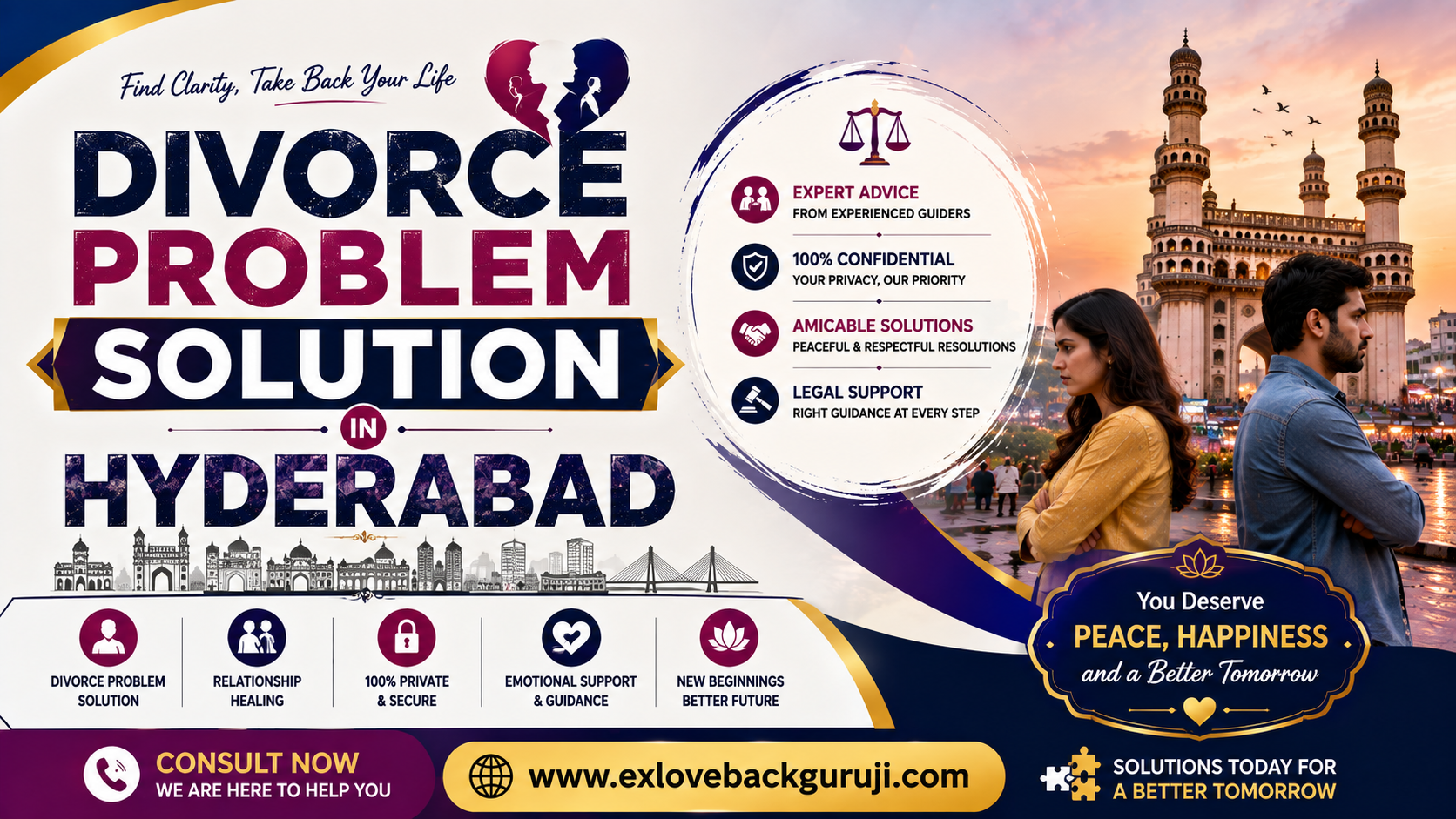 Divorce Problem Solution in Hyderabad