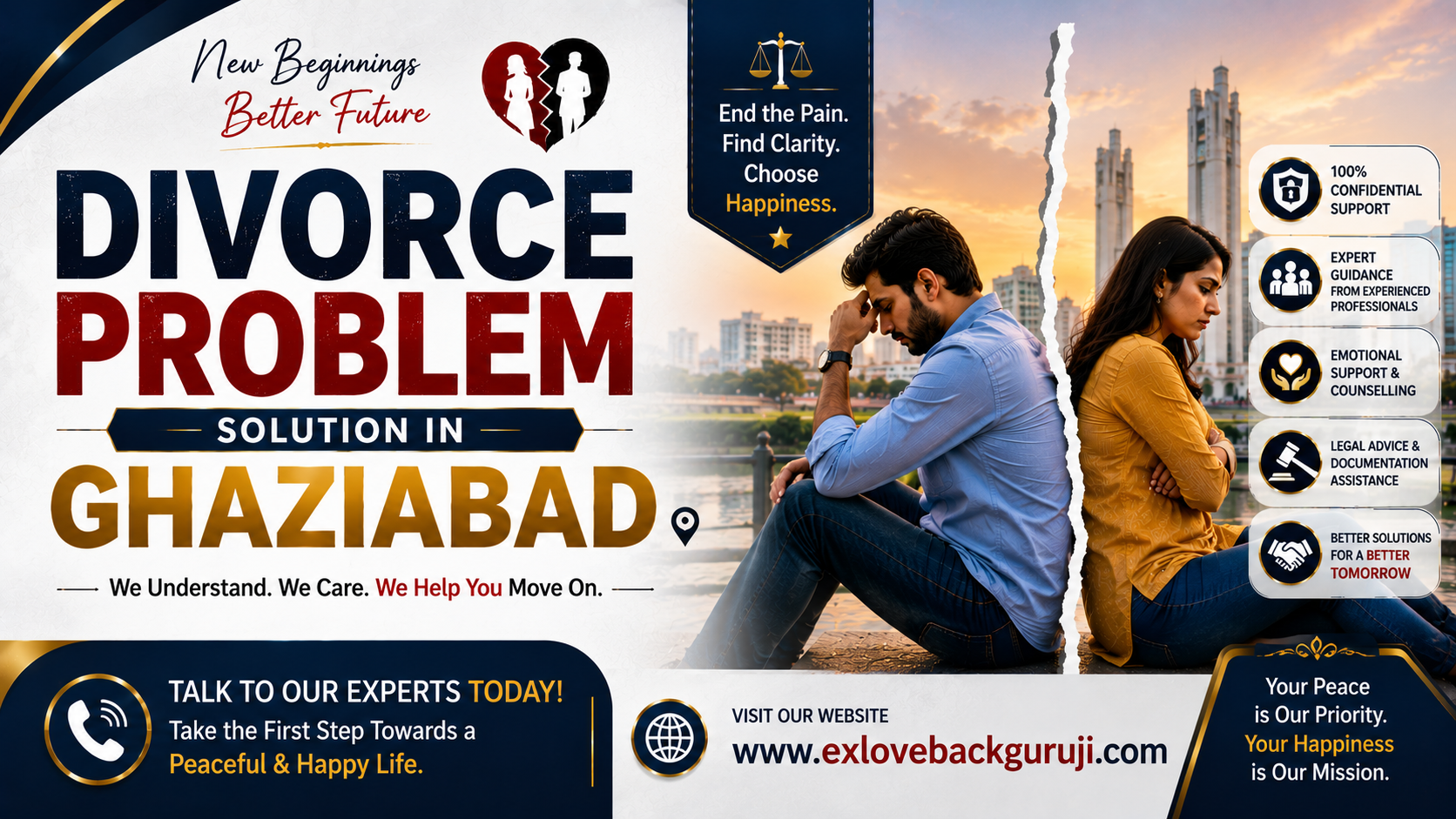 Divorce Problem Solution in Ghaziabad