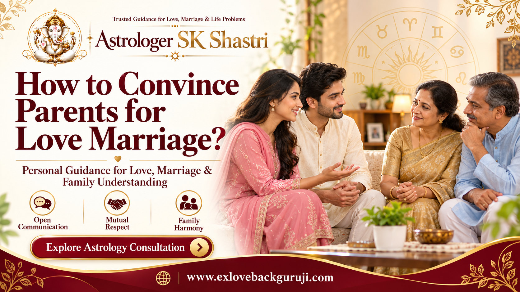 How to Convince Parents for Love Marriage?