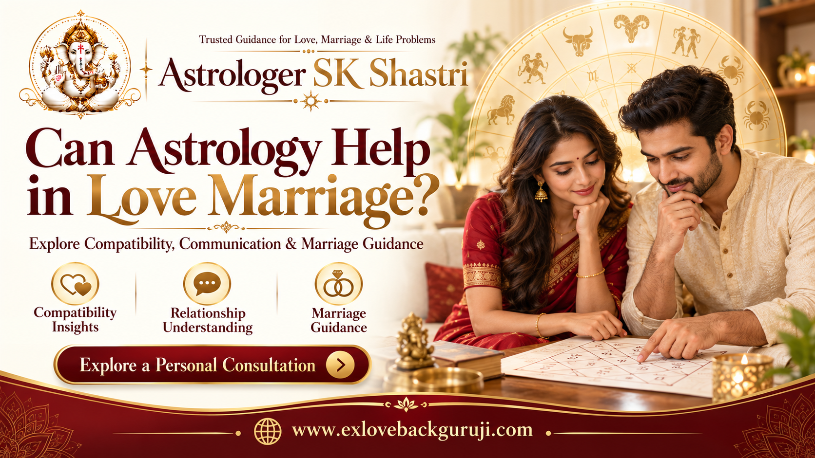 Can Astrology Help in Love Marriage?
