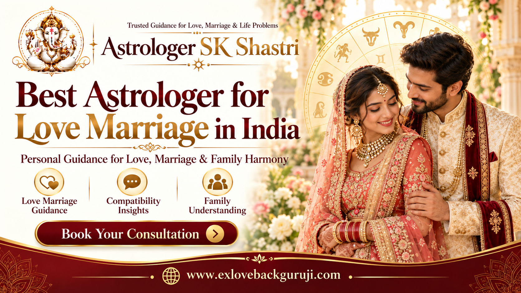 Best Astrologer for Love Marriage in India