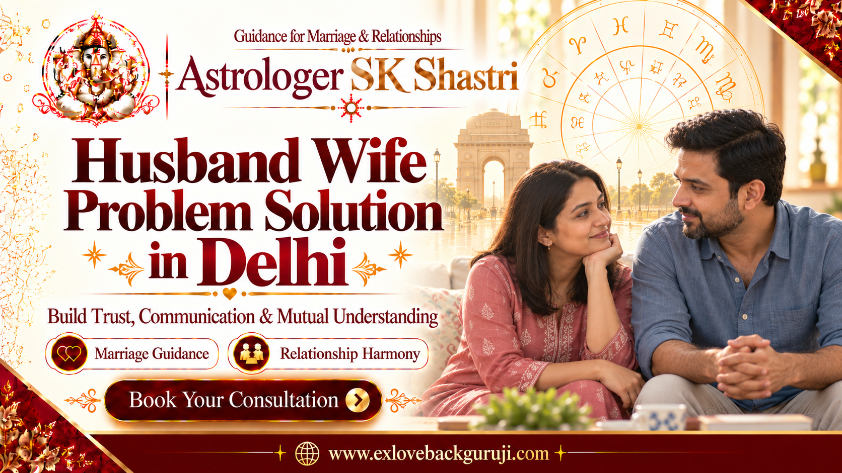 Husband Wife Problem Solution in Delhi
