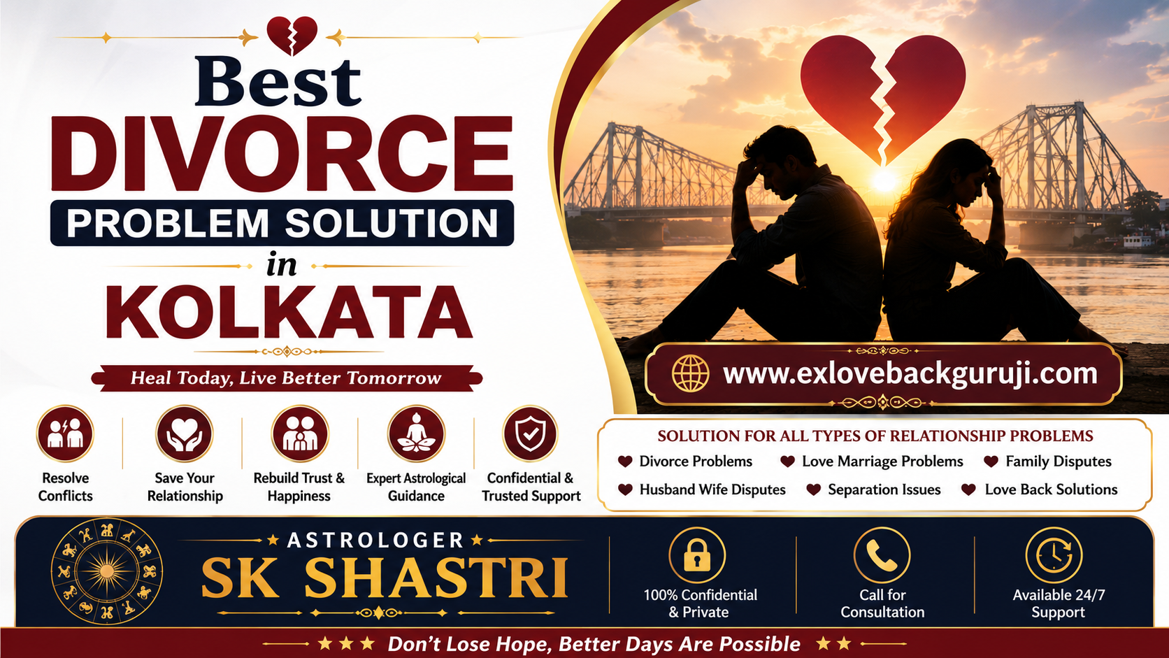 Best Divorce Problem Solution in Kolkata