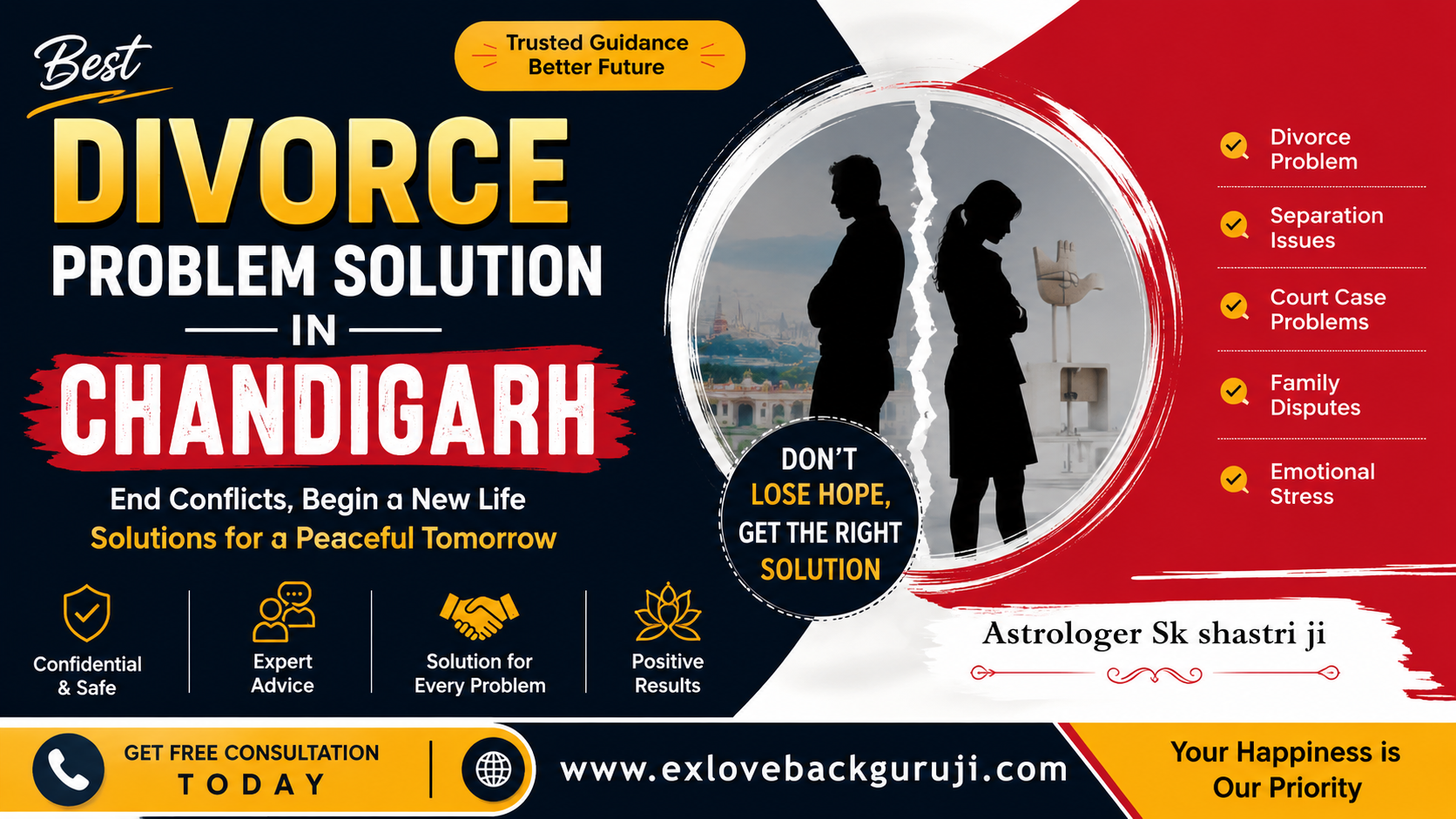 Best Divorce Problem Solution in Chandigarh